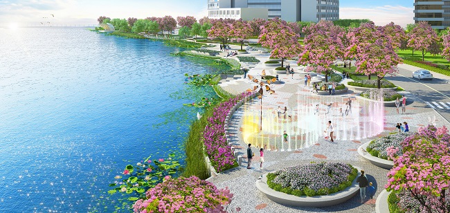 Sakura Park Midtown mang den gia tri cuoc song.