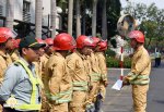 Diễn tập phòng cháy chữa cháy định kì tại khu đô thị Phú Mỹ Hưng